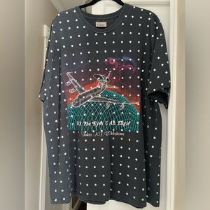 LF Oversized Rhinestone T-Shirt